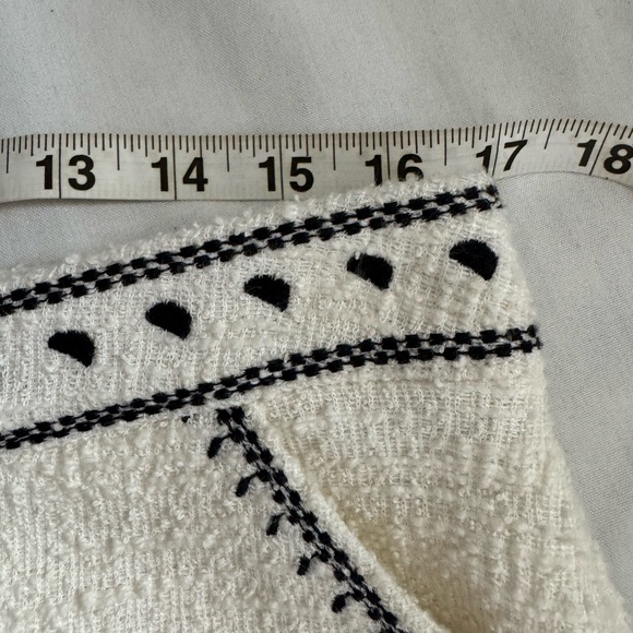 Dolan x Anthropologie Tulley Textured Mini Skirt Size M - Picture 7 of 12